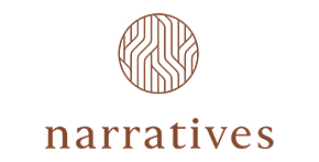 Narratives Primary Logo - Terracotta