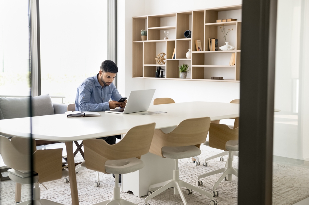 Business IT manager evaluating co managed IT services for their growing organization
